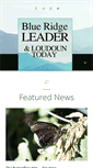 Mobile Screenshot of blueridgeleader.com